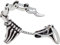 MasYosh Skorpionring, Fingerring, Knöchelgelenk, offener Ring, verstellbar, voller Finger, Cosplay-Ringe, Skorpion-Schwanzring, 1, Zink