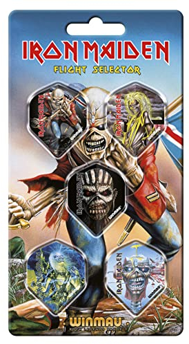 WINMAU Iron Maiden Dart Flight-Sammlung