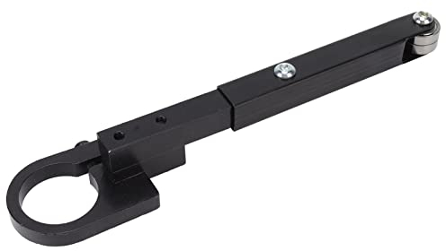 Fdit Bandschleifer-Aufsatz, Detaillierungs-Feilenschleifer, Bandschleifer-Teile, Robuster Stahl, Geräuscharmer Aufprall, Hohe Stabilität, Sandbandmaschinenrohr für Messerlückenloch