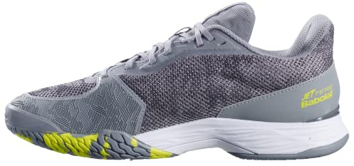 Babolat Herren Jet TERE All Court Men Tennis Shoes, Grey/Aero, 46.5 EU