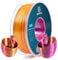 GEEETECH Tricolor Silk PLA Filament 1,75mm, 3D Drucker Filament 1KG/Spule, Silk Rot Gold Lila