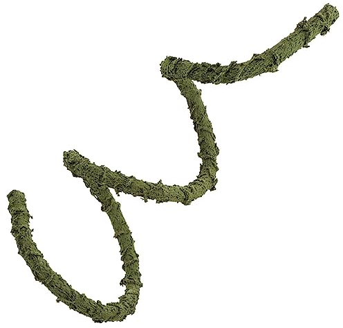 PATKAW Dekorative Weinrebe Kletterpflanzen Für Terrarien Reptilien-dschungelrebe Hängende Terrarienpflanzendekoration Biegsame Kletterpflanzen Terrarium Reptilienrebe Biegbar Abs