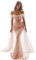 Générique Robes De Bal De SirèNe Scintillantes pour Femmes Paillettes à éPaules DéTachables Robes De SoiréE De Train Longues Robe De Bal TraîNante Rose Gold XS