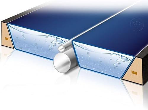 Traumreiter Wasserbett Trennkeil AIR Divider Härte verstellbar, 100% rutschsicher, hygienische Trennwand Alternative für Wassermatratzen Luft Keil für Softside Wasserbetten, für 210 cm Bettlänge