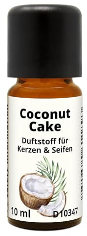 DistrEbution Coconut&Cake Duftstoff 10ml Duftöl für Kerzen und Seifen