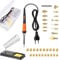 Mintion Gewindeeinsatz Lötspitzen Set, 90W Lötkolbensatz digitaler Temperaturregelung, M3 Gewindeeinsätze für 3D Druck, Lötspitzen M2-M8, Heat Set Einsätze Werkzeug, 3D Druck Zubehör, Heat Set Trim