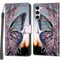 Handyhülle für Samsung Galaxy S23 Hülle, Stoßfeste Schutzhülle Magnetische Flip Klappbare Klapphülle Handytasche Kompatibel Samsung Galaxy S23