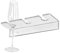 SYH&AQYE Champagne Wall Holder for Party, Clear Acrylic Wine Glass Holder, Wall Mounted Hanging Champagne Flute Display Stand for Home Bar Party Supplies
