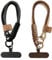 2 piezas a la venta Correa trenzada para teléfono móvil, cordón para teléfono móvil, correa para teléfono móvil, pulsera para teléfono móvil con cadena para teléfono móvil, pulsera con llavero
