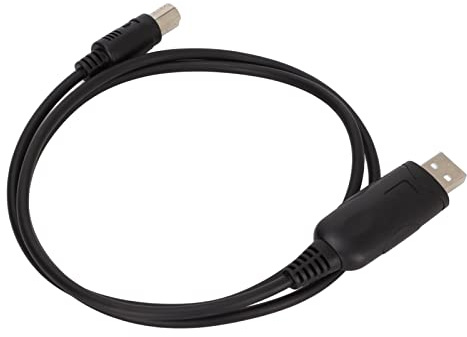 ZJchao Câble de Programmation USB pour Radio Amateur FT 100D x FT 817 x FT 857 x Prise DIN 8 Broches x Compatible avec Logiciels de Fr quence x criture et Mise Jour Firmware