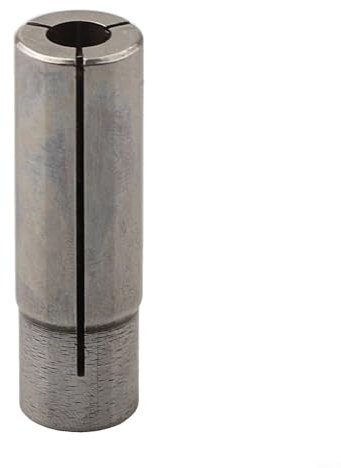 Adaptateur de serrage argenté + noir, kit de conversion pour fraiseuse à broche CNC, dureté HRC62 (1/2 à 1/4)