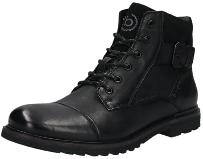 bugatti Herren Schnürstiefel, Männer Stiefel Kaltfutter