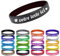 BEXOA 1 à 1000 Bracelets en Silicone Personnalisés en Vrac – Bracelets en Caoutchouc avec Texte, Logo Événementiels Sur Mesure pour Campagnes, Motivation, Cadeaux et Sensibilisation