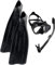 Cressi Prostar, Premium Flossen Herren und Damen + Matrix - Unisex Tauchen Schnorcheln Maske + Dry Premium Trockenschnorchel Erwachsene