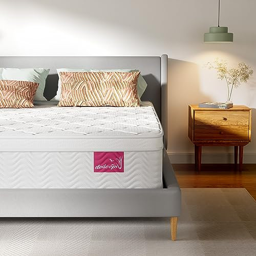 dosleeps Single Mattress 9-Zone Pocket Sprung Mattress with Memory Foam and 3D Fabric - Orthopaedic Mattress (3FT(90 x 190 x 26cm))