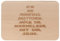 Spruchreif · Frühstücksbrettchen aus Holz mit Gravur · Brotbrett mit Sprüchen · Geschenk zum Geburtstag · Weihnachten · Familie · Freunde