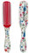Denman Original Curl Definer & Styler 7 Row Hairbrush for Detangling, Separating, and Defining Curls, Curly Hairbrush - D3 Wild Flowers
