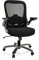 hjh OFFICE 691002 XXL Drehstuhl Instructor T I Bürostuhl geeignet für EIN Körpergewicht bis 220 kg, Schwerlast Stuhl, Stoff/Netz Schwarz