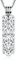Minicremation Cremation Jewelry Urn Necklace for Ashes Pendant with Hollow Glass Vial Cylinder Cremation Keepsake Jewelry Memorial Lockets Ashes Holder for Women Men Pet