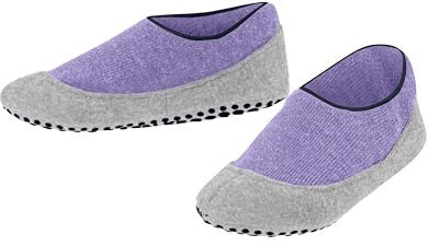 FALKE Unisex Kinder Stoppersocken Cosy Slipper K Hp Wolle rutschhemmende Noppen 1 Paar, Lila Light Lilac 6819, 37/38 EU