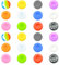 24 Pezzi Joystick Custodia Protettiva, Custodia Protettiva in Silicone, Tappi Thumbstick Cap Copertura del Silicone Barra di Comando del Bastone Pollice per PS5，PS4, Xbox 360 Game Controller