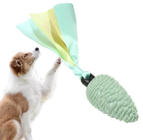 DASHIELL Tannenzapfen-Spielzeug für Hunde,Hunde-Tannenzapfen-Spielzeug