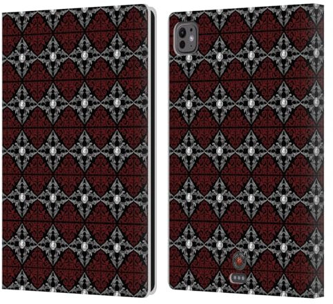 Head Case Designs Officially Licensed Anne Stokes Bat Moon Patttern Gothic Leather Book Wallet Case Cover Compatible With Apple iPad Pro 11 M4 2024