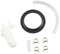 Kit de joint de robinet à tournant sphérique, kit de vannes d'assemblage d'eau de toilette pour remorque, Ensemble de remplacement de toilettes pour camping-car, Pièces de toilettes pour camping-car,