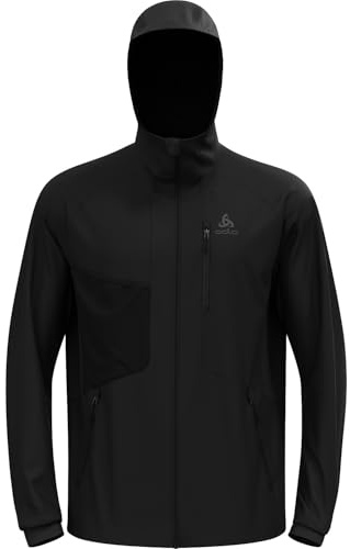 Odlo Herren Langlaufjacke ZEROWEIGHT X-WARM schwarz (200), XL