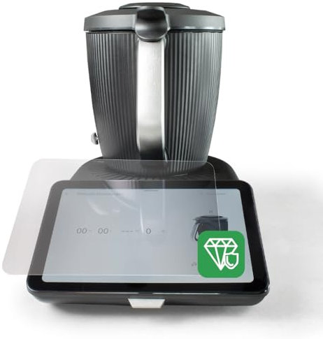 Leckerhelfer® ScreenPRO Displayschutzfolie kompatibel mit Thermomix TM7 – Kratzfest, blasenfrei, passgenau – Schutzfolie für Thermomix TM7 Display – Zubehör passend für TM7 Küchenmaschine