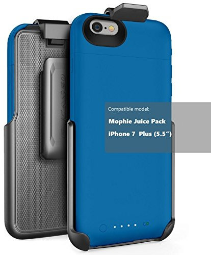 Encased Belt Clip Holster for Mophie Juice Pack Battery Case - iPhone 7 Plus (5.5) (case sold separately)