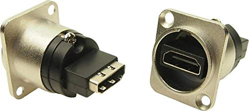 XLR Adapter HDMI A Buchse auf HDMI A Adapter, Einbau CP30116 Cliff Inhalt: 1 St.