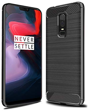 OnePlus 6 6.28 Case - Ultra Slim Carbon Fibre Shockproof Bumper Case Cover For OnePlus 6