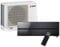 Mitsubishi Climatiseur Inverter, 7000 BTU/hr, A+++, Télécommande, Capteur 3D i-see et système de filtration plasma quad, 105 x 97 x 38 cm, Noir Onyx