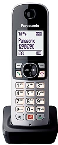 Panasonic KX-TGA685 - Ricevitore portatile (solo dispositivo portatile aggiuntivo, blocco automatico delle chiamate, funzione vivavoce, modalità non disturbata, diverse suonerie, agenda, baby phone)