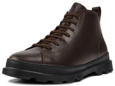 Camper Brutus K300444, Stivale alla caviglia Uomo, Marrone scuro 003, 45 EU