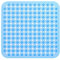 Alfombra de Ducha cuadrado Con Orificios De Drenaje Y Ventosas, Antideslizante, antimoho, Lavable a máquina, para Plato de Ducha a RAS de Suelo, Ideal para niños y Ancianos, 5(Color:Azul transparente)