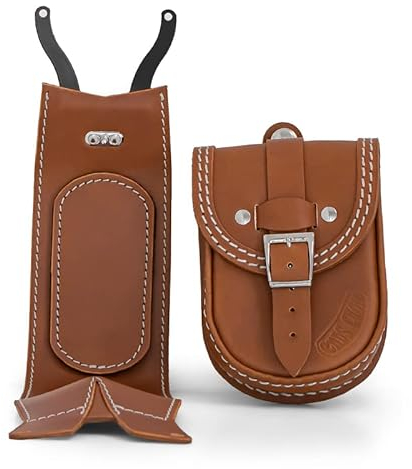 ends cuoio Abnehmbarer Tankrucksack aus echtem Leder mit Schnellöffnung für Indian Scout Bobber 2018-2024, Indian Scout 2015-2024, Scout Rogue Made in Italy