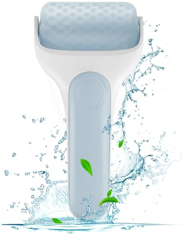 LATME Eisroller für Gesichtsaugen, Damen-Geschenke, Gesichtsmassagegerät, Schwellungen, Migräne, Schmerzlinderung und leichte Verletzungen (Haze Blue)