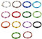Sixfolo 5 m x 14 Rollos de Alambre Manualidades,Alambre de Joyeria de Aluminio1mm Alambre de Metal Flexible Alambre Fino para BisuteríA Fabricacion,Floristeria,Bonsai
