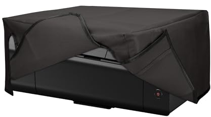 kwmobile Cover kompatibel mit Canon PIXMA PRO-200 - Tasche Hülle Drucker - Staubschutzhülle Schutzhaube Schutzhülle - Dunkelgrau