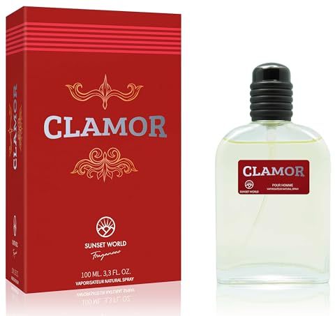Clamor - Kompatibel und Inspiriert Von Scandal Jean Paul G. Eau de Cologne Intensiv 100 ml, Pheromone Parfum Herren, Äquivalentes Parfüm