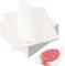 MUNGHOK 1000 Blätter 15x15 cm Burgerpapier Weiß, Antihaftpapier für Burgerpresse, Cheeseburger & mehr