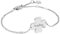 Personalisiertes Armband Kleeblatt mit Name | Kinder & Damen Armband | Taufgeschenk, Freundschaftsarmband | Perfektes Geschenk für Muttertag & Ostern | Glücksbringer | Silber, Gold, Roségold