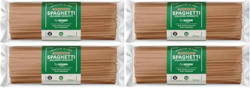 by Amazon Spaghetti Au Blé Complet, 500g (Lot de 4)