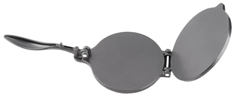 Tortillapresse aus Aluminiumlegierung, 16 cm Schwarz | manuelles Presswerkzeug für Pizza, Pasteten und traditionelle Gerichte, für Heimköche und Backbegeisterte