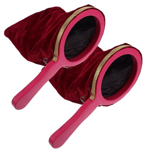 Beaupretty 2 pièces Sac avec Poignée Tordue Accessoires de Scène Légers et Portables pour Tours de Prestidigitation pour Débutants et Performances Fête