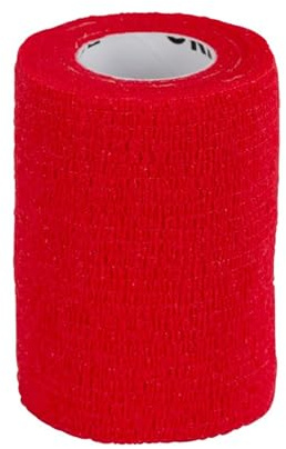 Kerbl EquiLastic selbsthaftende Bandage, 7.5 cm breit, rot, 1687-12 Stück/Karton