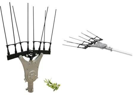 GrecoShop Testa Abbacchiatore Universale per Decespugliatore a Scoppio – Scuotitore Olive, Scuoti Olive Professionale, Ricambio Scuotiolive Fai-da-Te Rapido e Potente