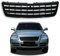 Kühlergrill Sportgrill Gitter Grid Front Grill ohne Emblem Schwarz